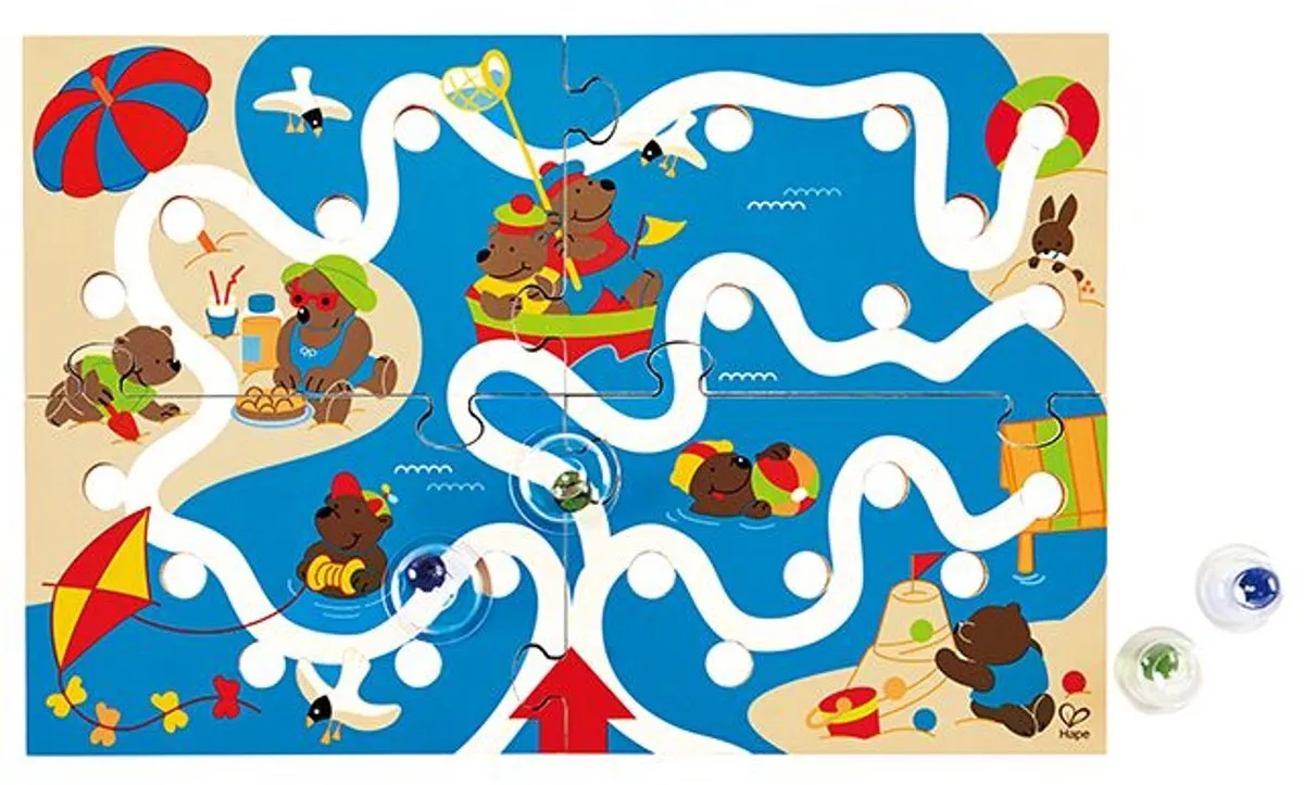 Hape Scrible Maze - Geel