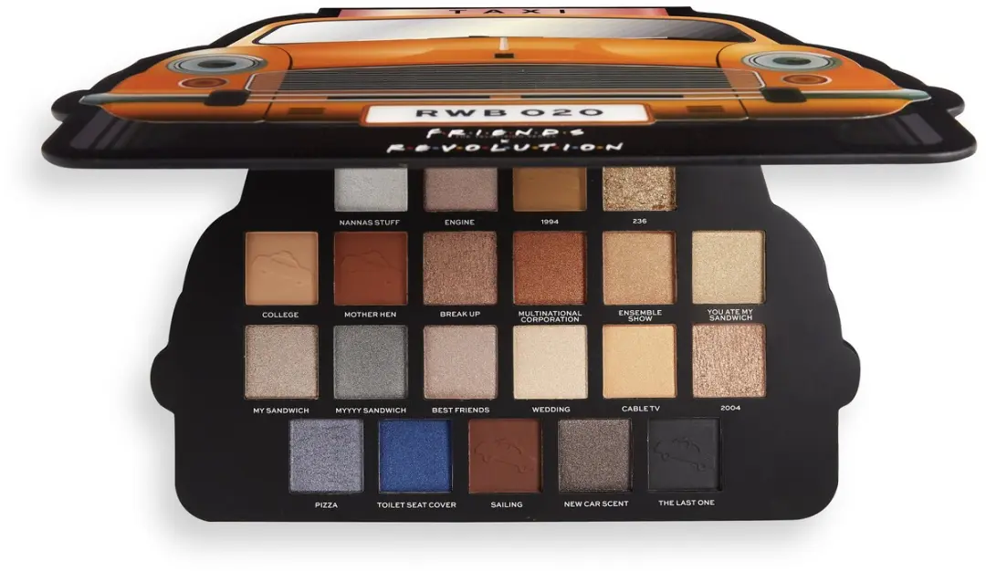 Makeup Revolution X Friends Take A Drive Palette