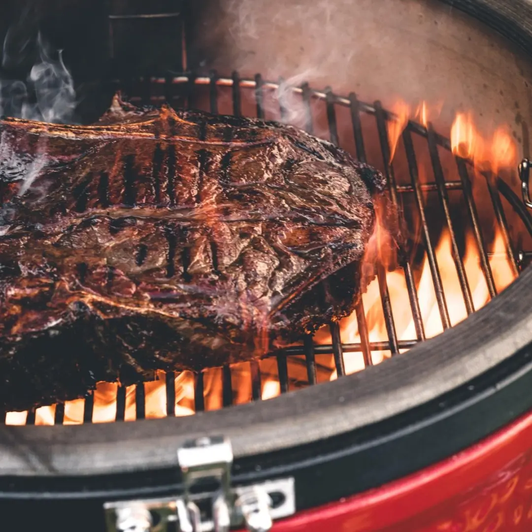 Kamado Joe Classic II Houtskoolgrill 46cm - Rood
