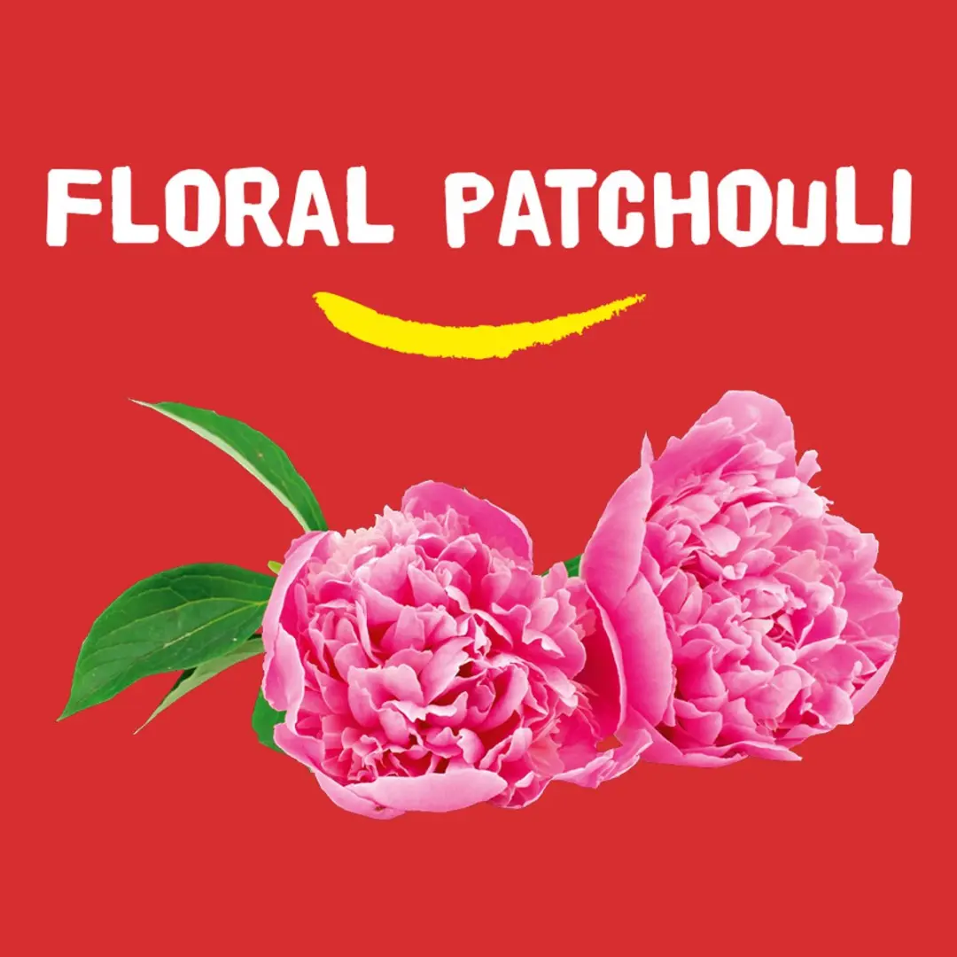 Happy Earth Douchegel Floral Patchouli - 6x300ml