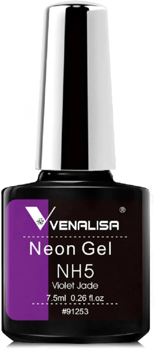 Venalisa UV Gellak Neon Paars 7.5ml