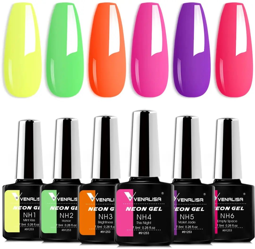 Venalisa UV Gellak Neon Paars 7.5ml