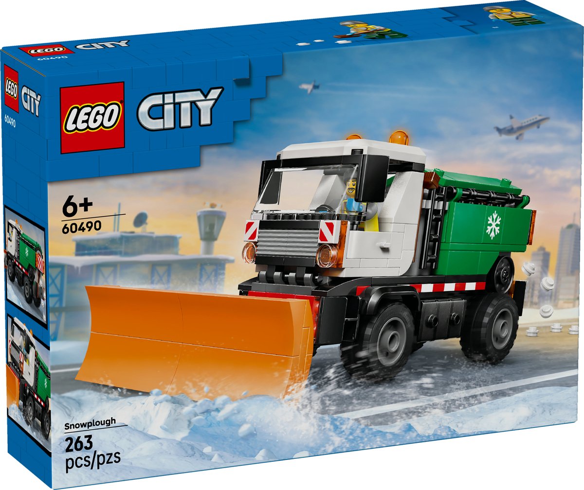 LEGO City - Sneeuwschuiver bouwset - winter speelgoed voor kinderen - 60490