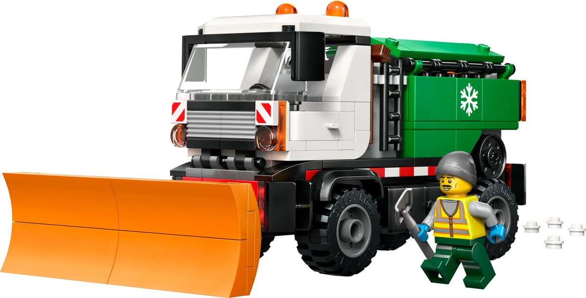 LEGO City - Sneeuwschuiver bouwset - winter speelgoed voor kinderen - 60490
