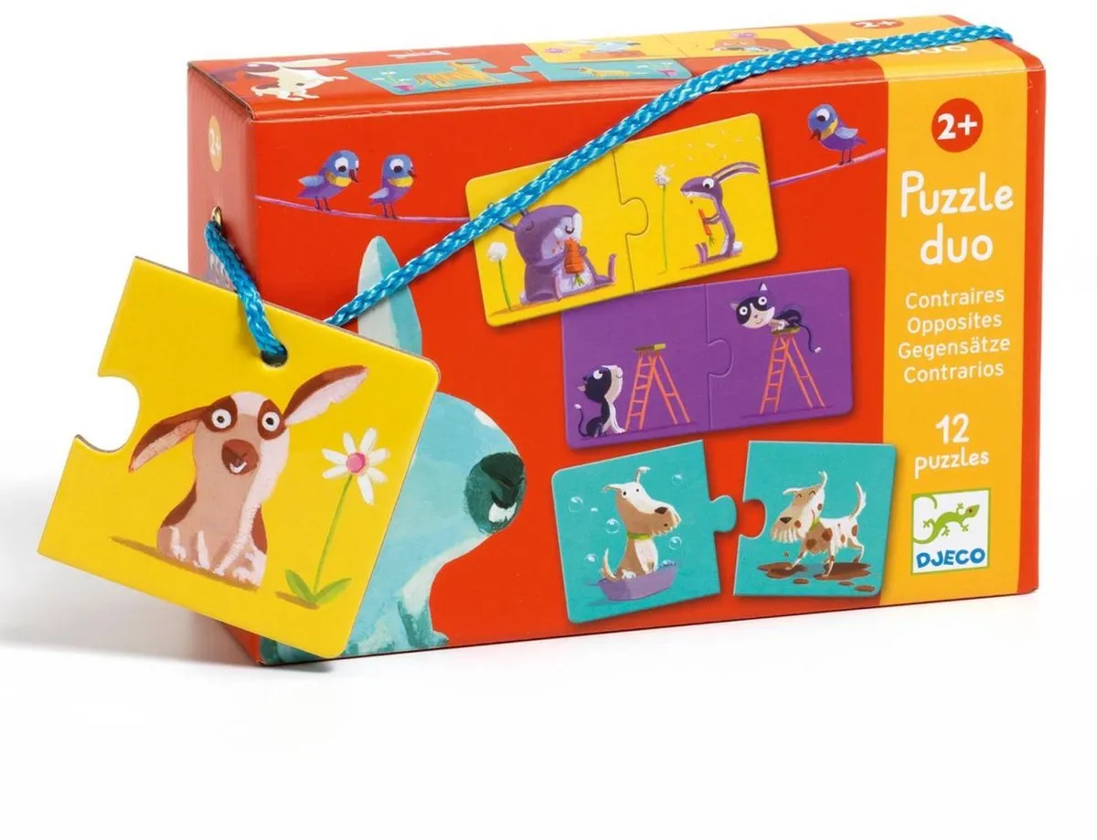 Djeco Duo Puzzel 24 Stuks - DJ08162 Multicolor - afbeelding 6 van 6