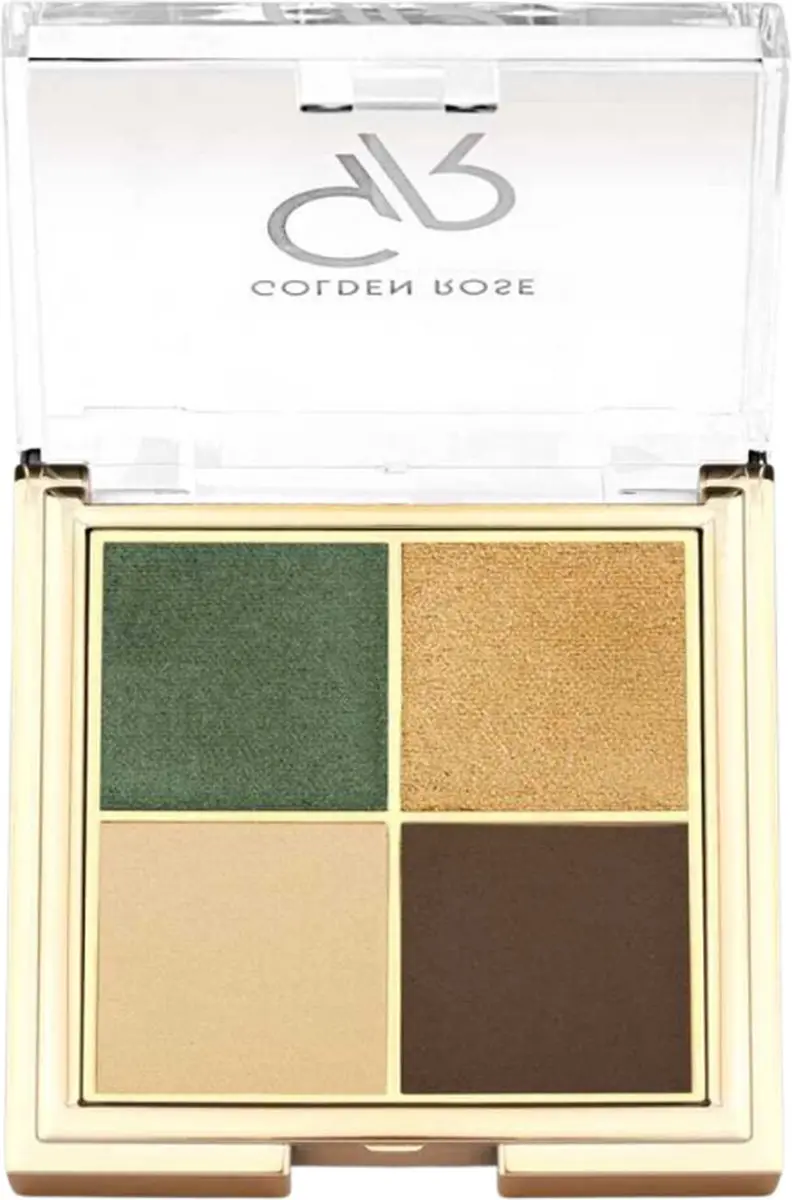 Golden Rose Quattro Eyeshadow Palette 02