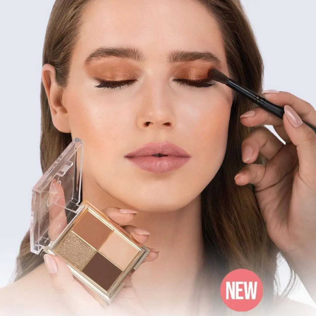 Golden Rose Quattro Eyeshadow Palette 02 - 4 Kleuren