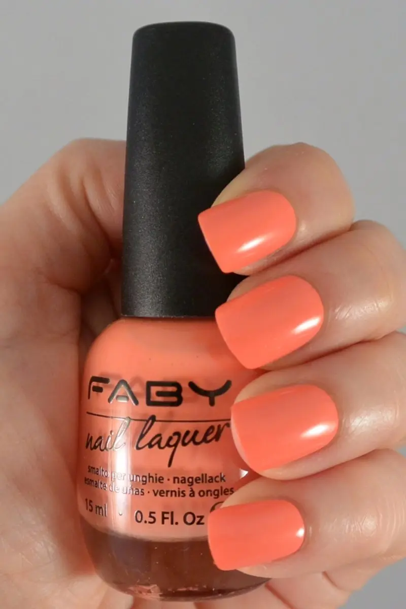 FABY Vegan Nagellak Oranje - 15ml