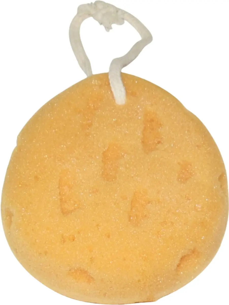 Hairmode Badspons met koord - 4 Stuks - Oranje
