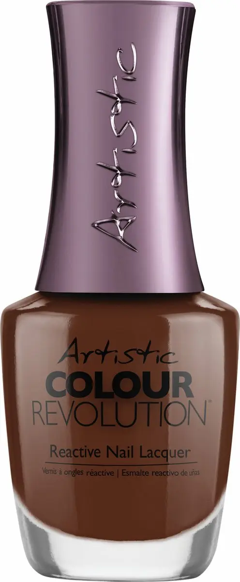 Artistic Nail Design Colour Revolution Chocoladebruin Crème 15ml