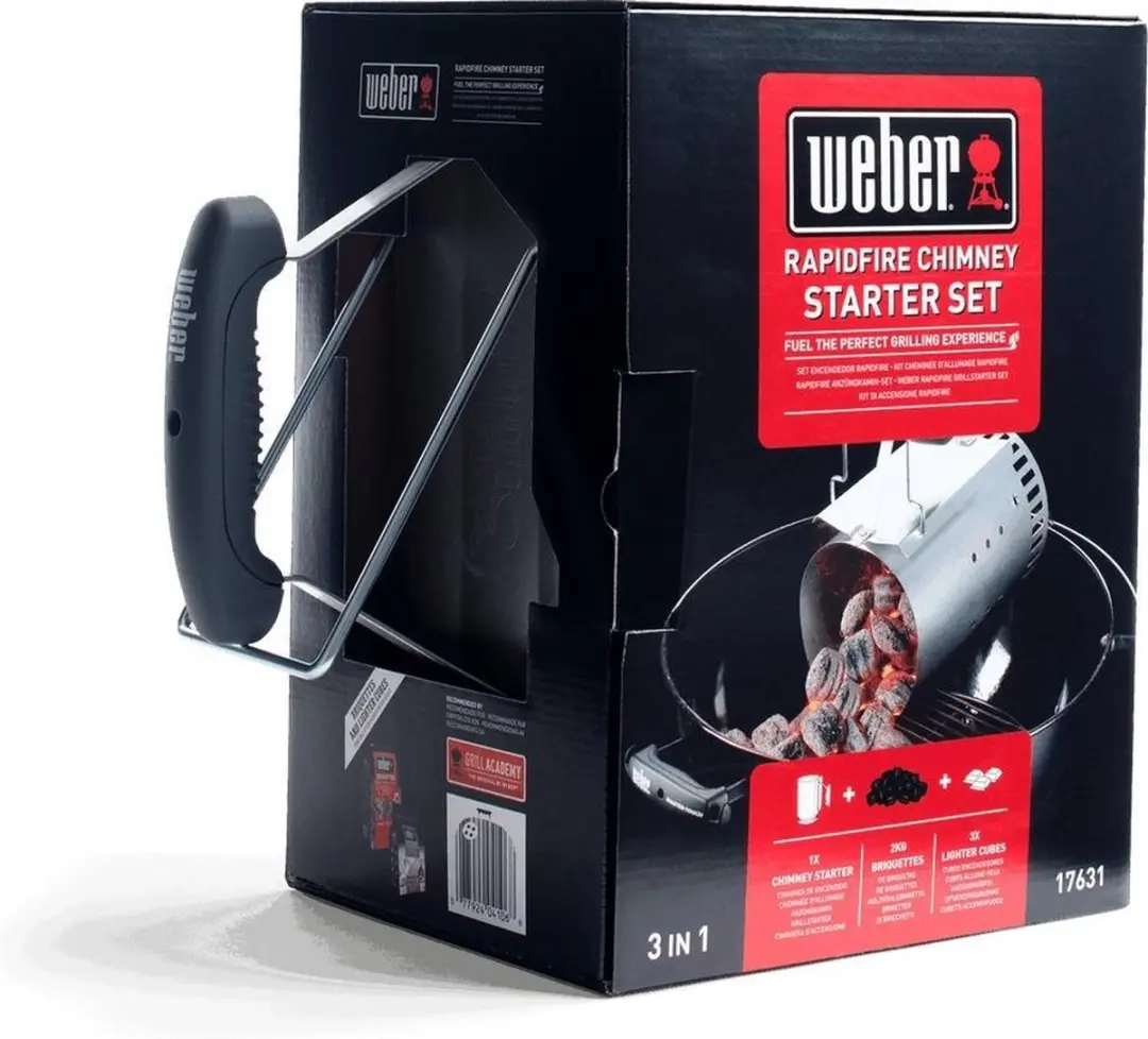 Weber Brikettenstarterset 2kg - inclusief starter