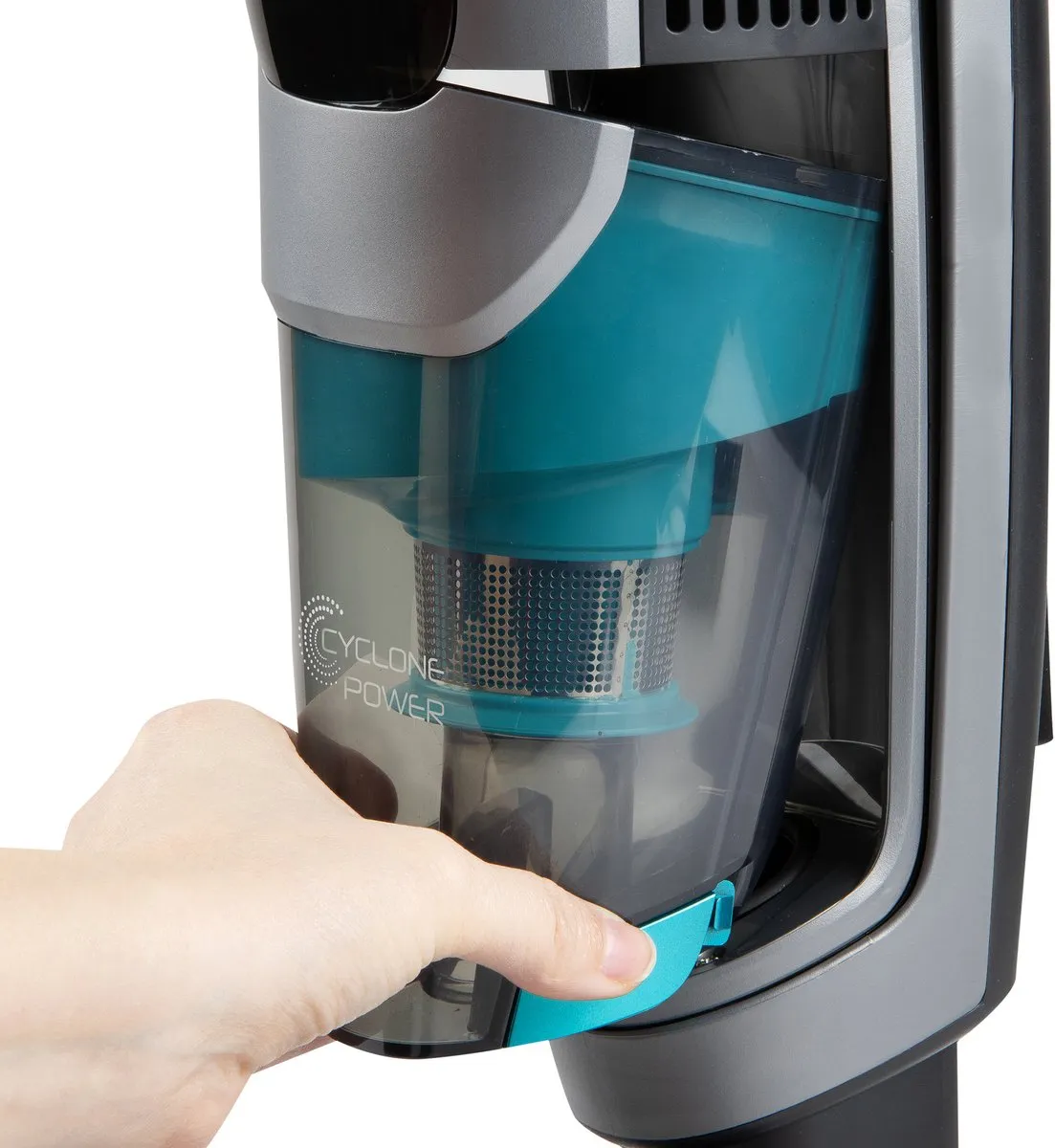 Domo DO249SV Steelstofzuiger 2-in-1 - 21.6V - 55 min - Grijs/Blauw
