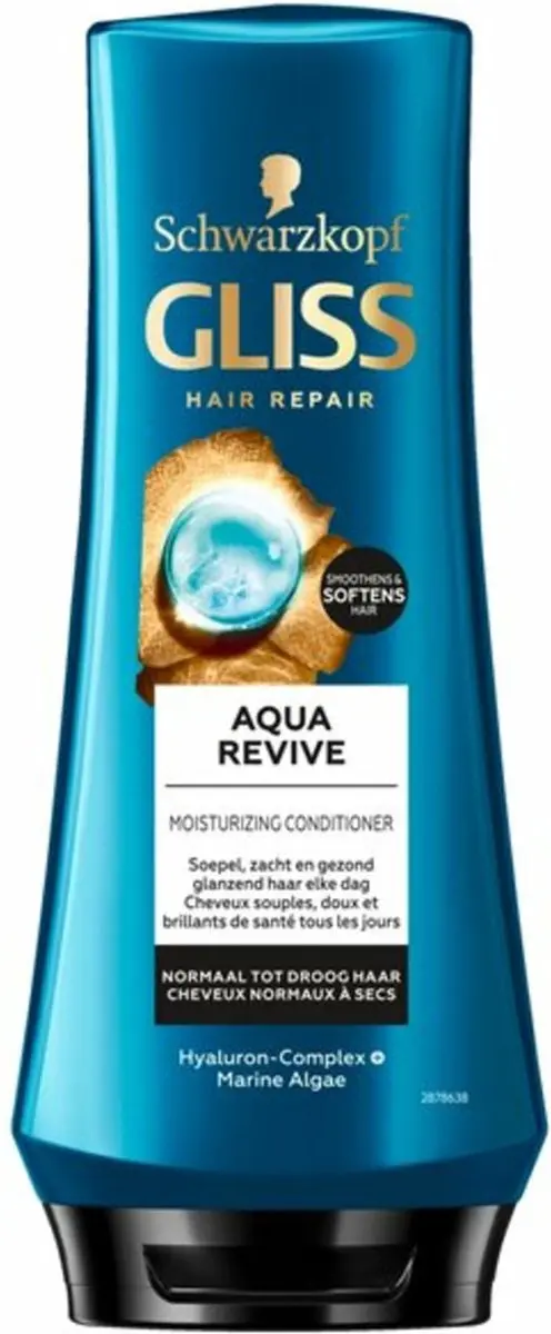 Gliss Aqua Revive Conditioner 200ml - Brunettes