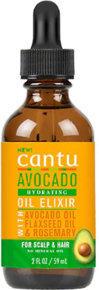 Cantu Avocado Hydraterende Haardolie Elixir 59ml