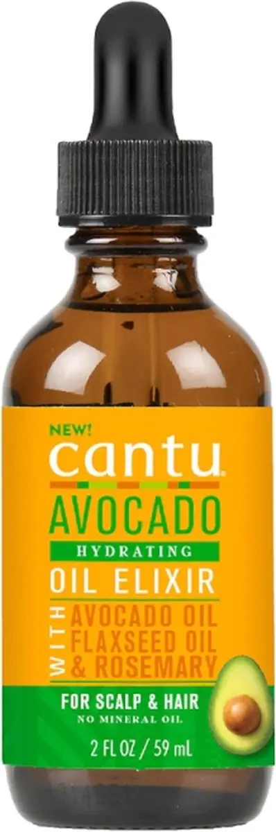 Cantu Avocado Hydraterende Haardolie Elixir 59ml