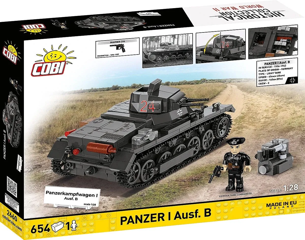 Cobi 2660 Panzer I France 1940 - 656 Stukken