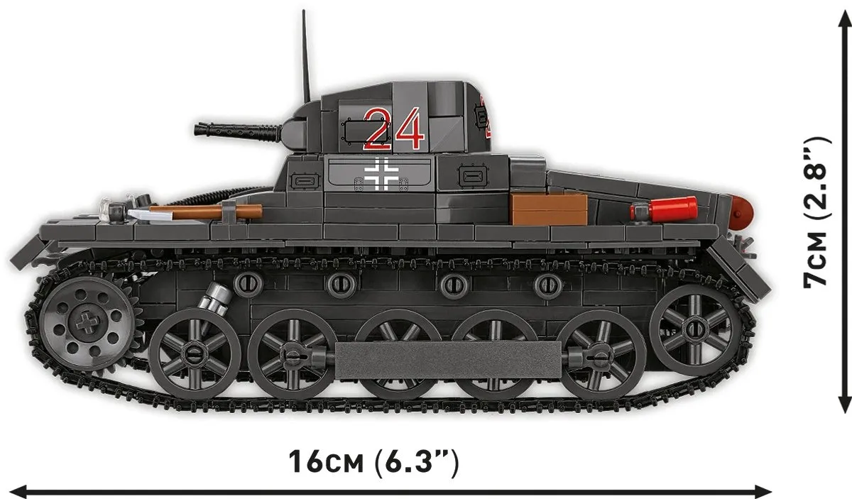 Cobi 2660 Panzer I France 1940 - 656 Stukken