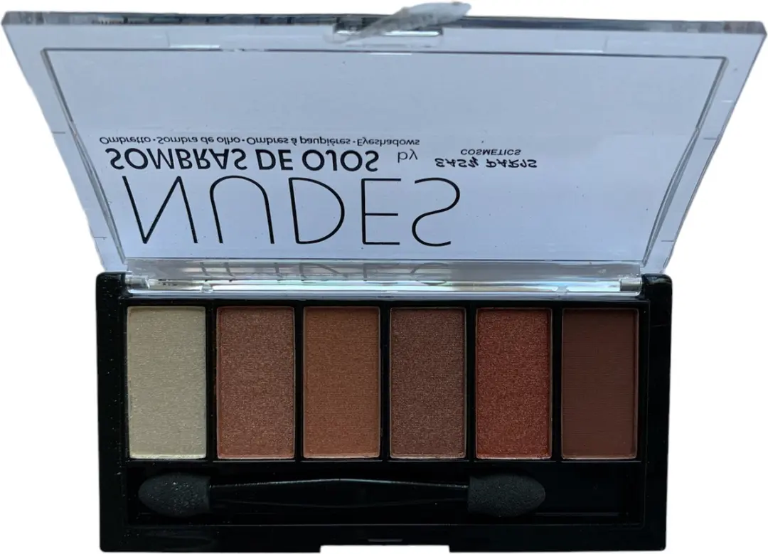 Easy Paris Oogschaduw Palette Nudes 6 Bruintinten - 11.7g