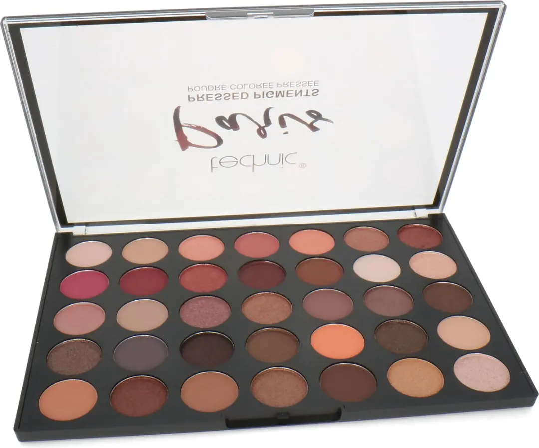 Technic Paris Pressed Pigments Oogschaduw Palette - 35 Kleuren