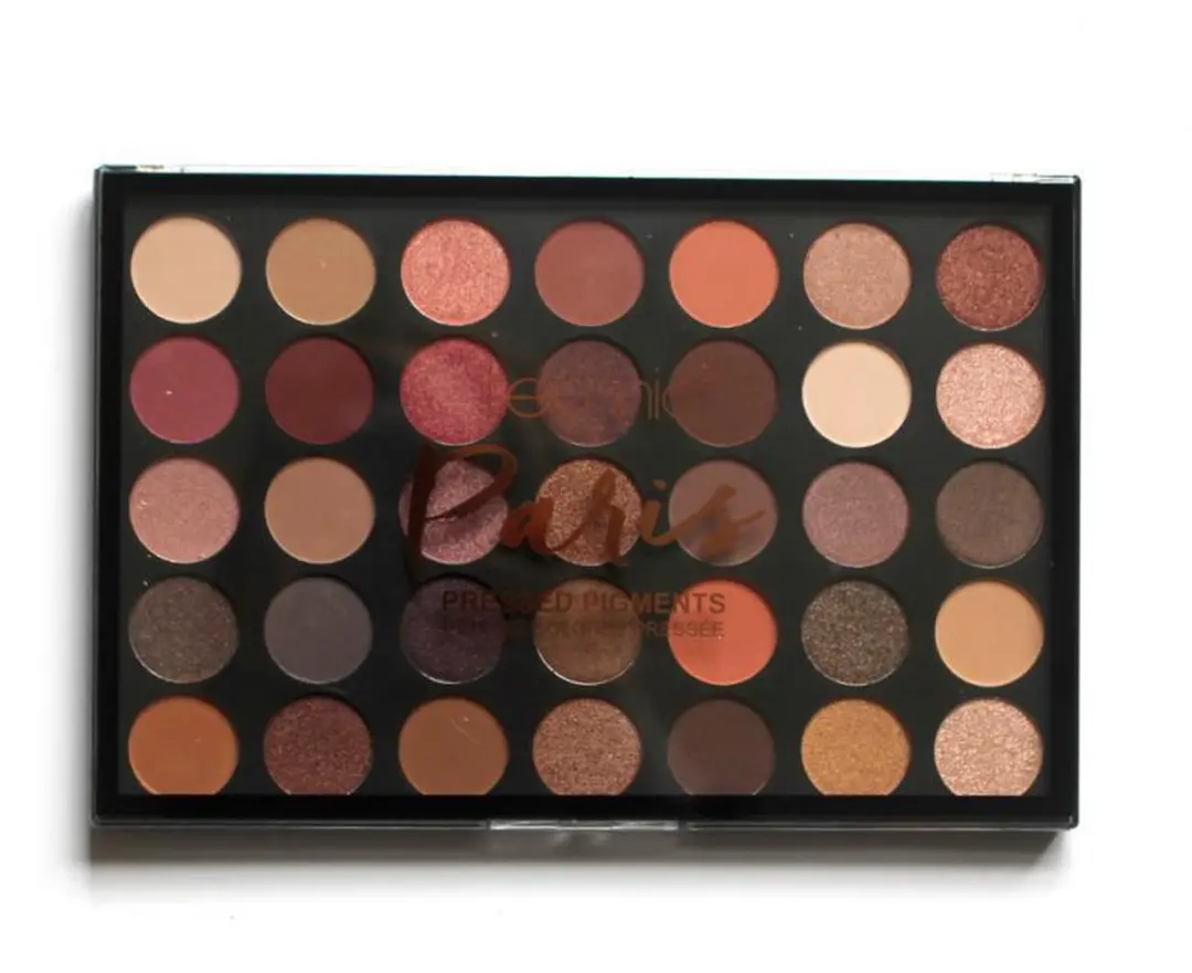 Technic Paris Pressed Pigments Oogschaduw Palette - 35 Kleuren