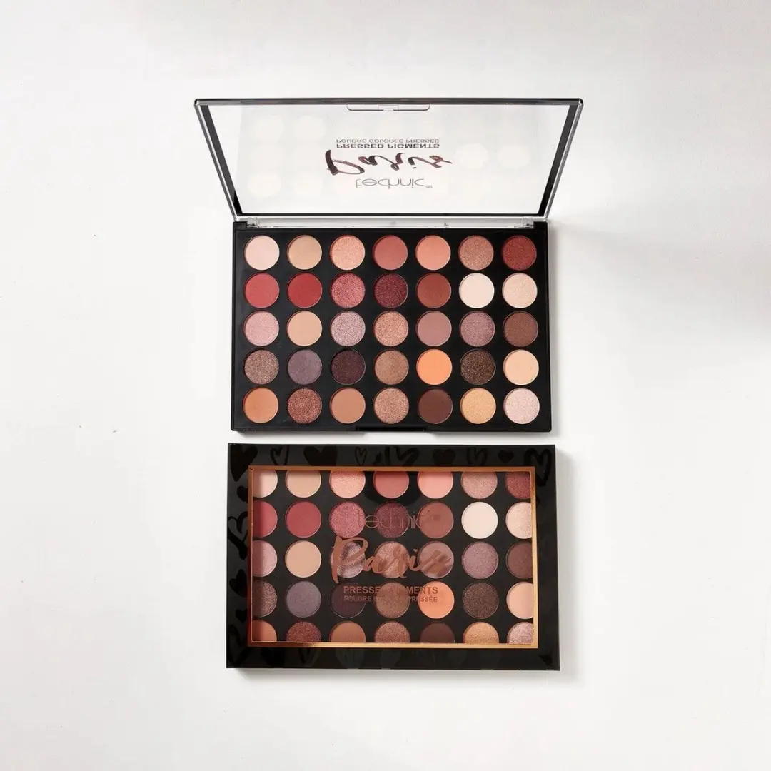 Technic Paris Pressed Pigments Oogschaduw Palette - 35 Kleuren