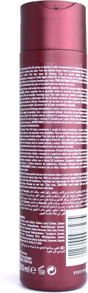 Kadus Velvet Oil Shampoo 250ml