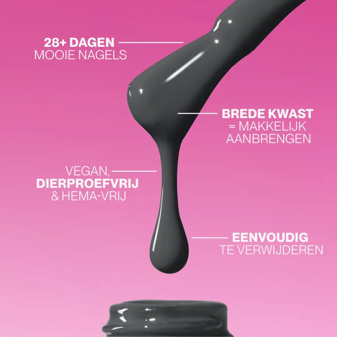 Pink Gellac Smoked Grey 169 Gellak - 15ml