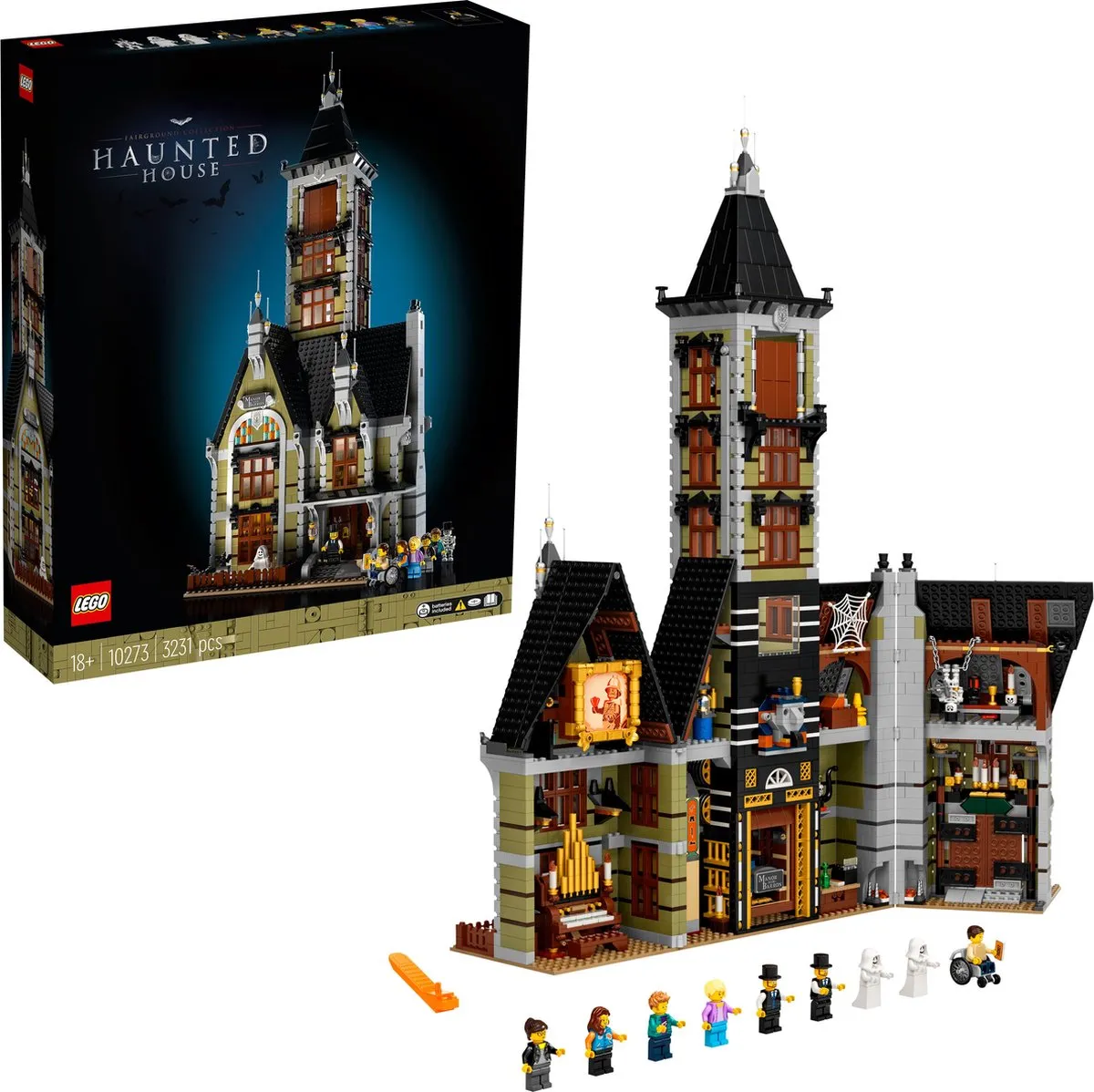 LEGO Creator Expert Spookhuis 10273 - 3231 Stukken