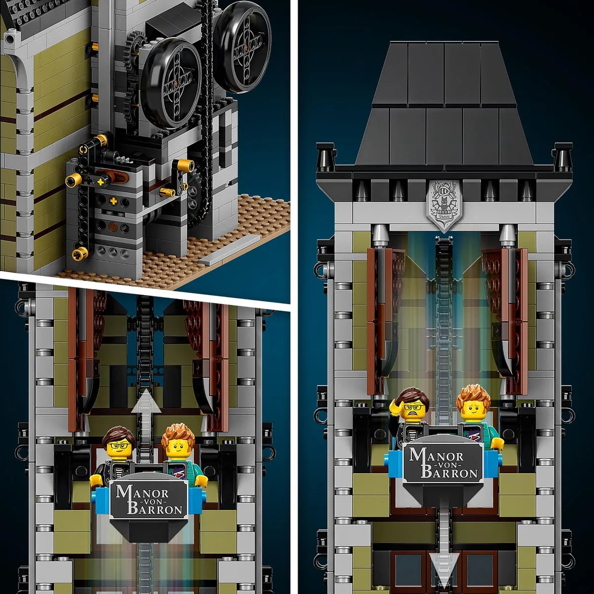 LEGO Creator Expert Spookhuis 10273 - 3231 Stukken