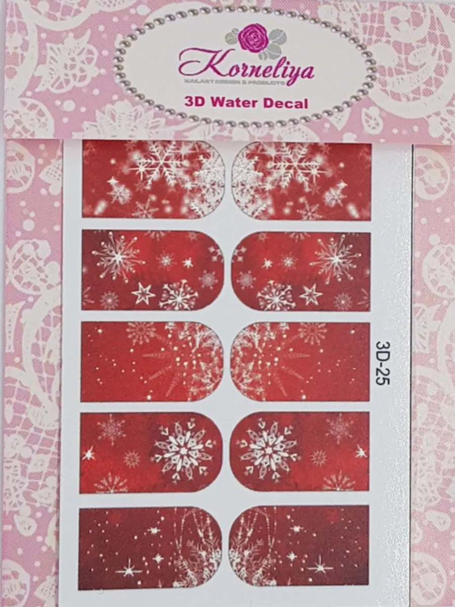 Korneliya 3D Waterdecal 025