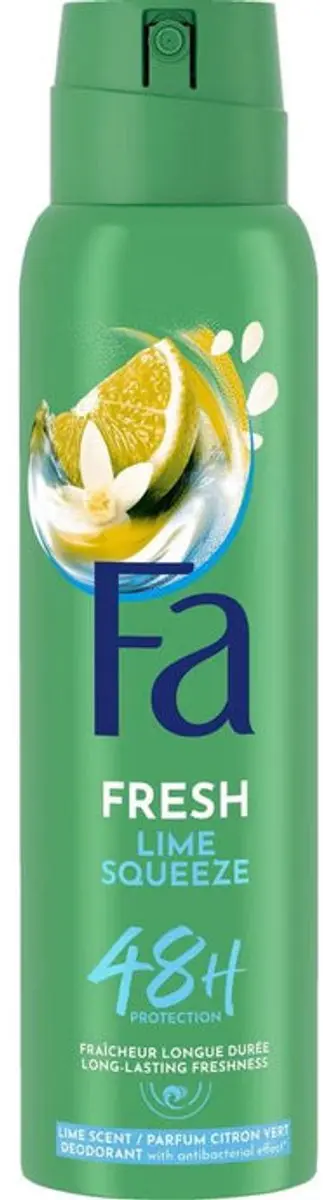 Fa Lime Squeeze Deodorant Spray 150ml