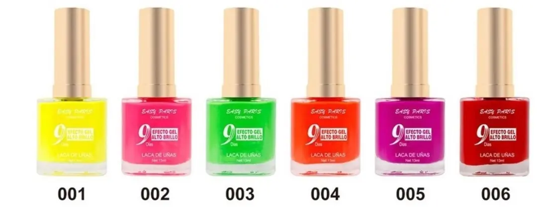 Easy Paris Cosmetics Nagellakset 6x13ml