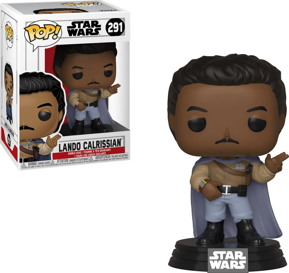 Funko POP! General Lando Calrissian Star Wars Figuur 10cm