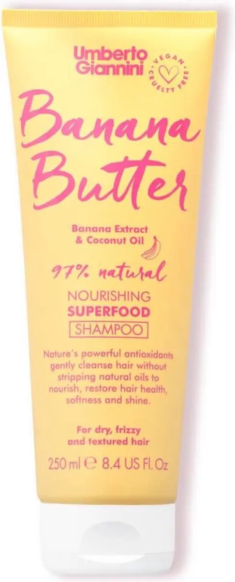 Umberto Giannini Banana Butter Superfood Shampoo 250ml