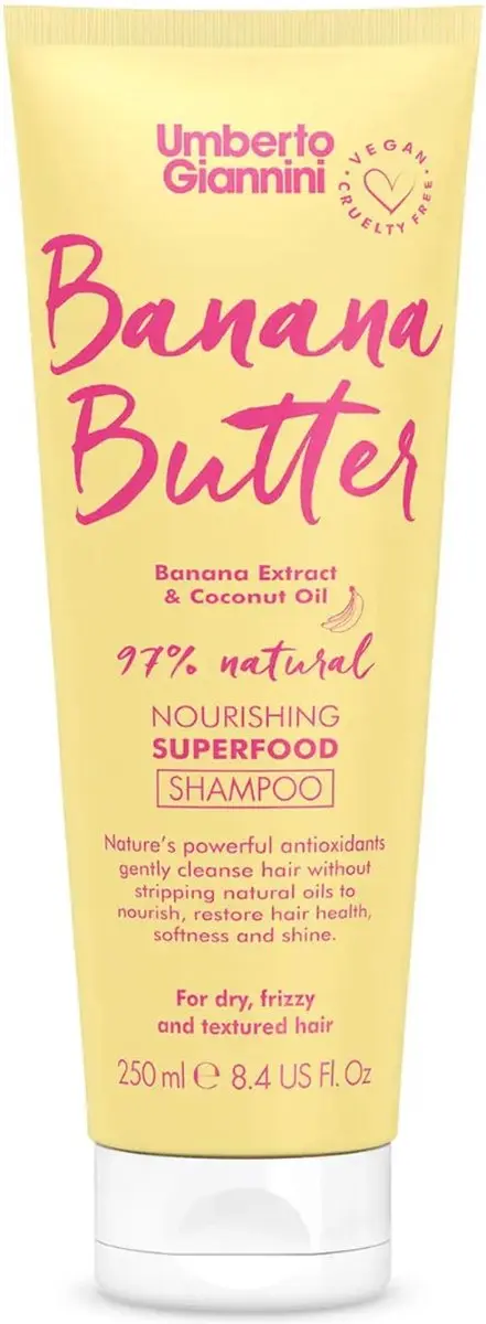 Umberto Giannini Banana Butter Superfood Shampoo 250ml