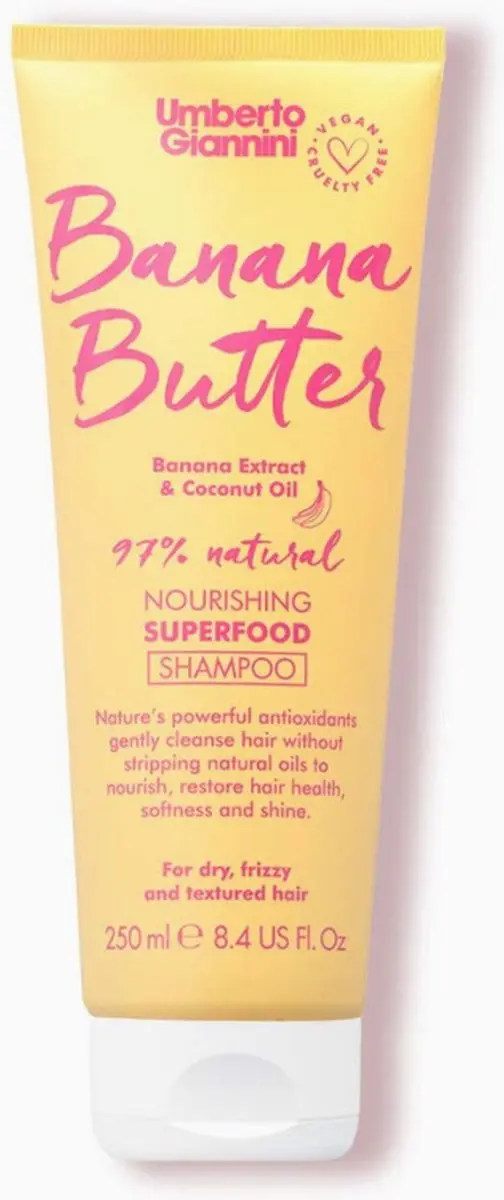 Umberto Giannini Banana Butter Superfood Shampoo 250ml