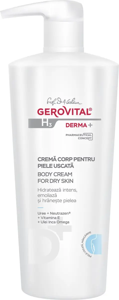 Gerovital Derma+ Lichaamscrème 500ml
