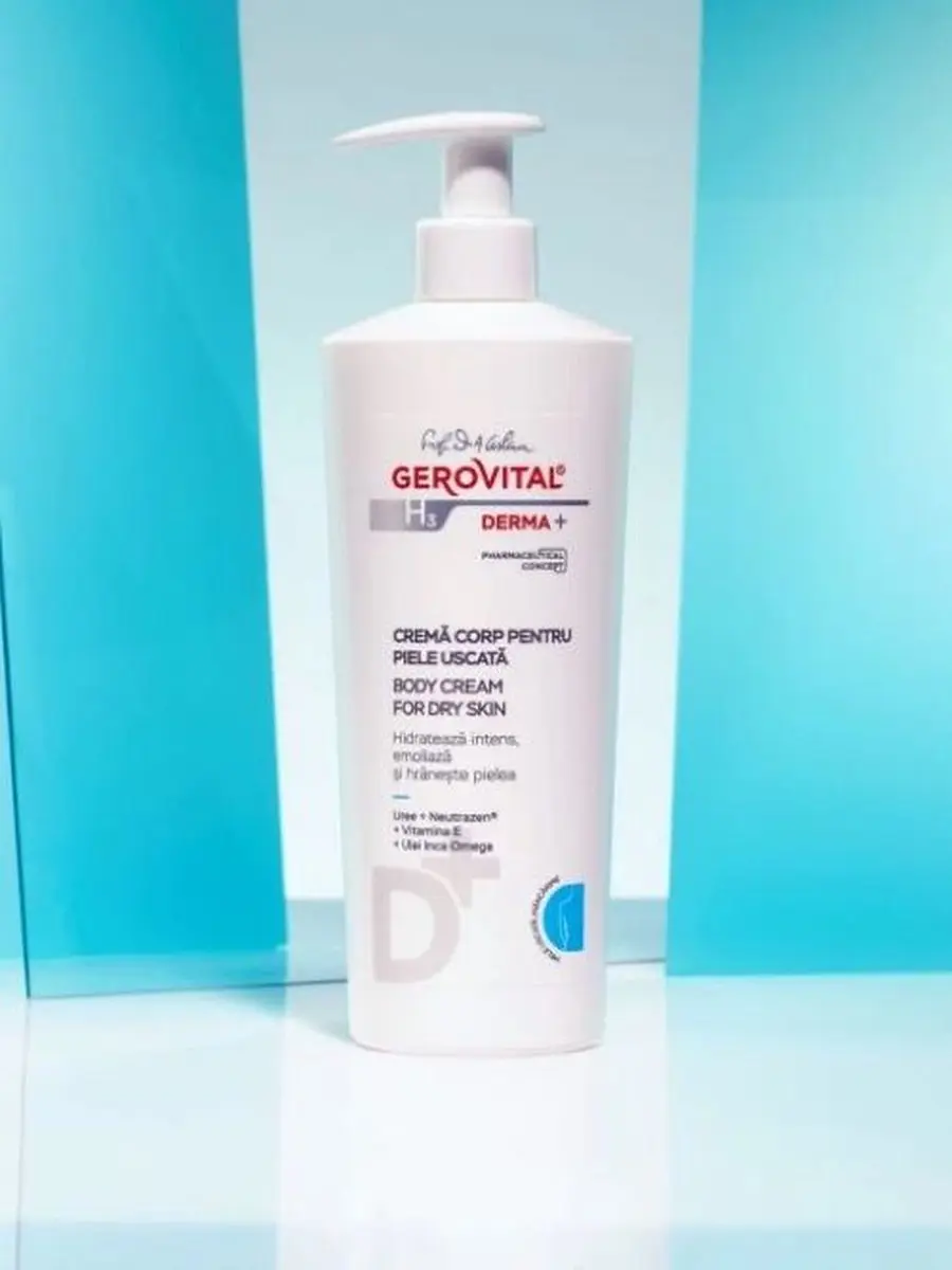 Gerovital Derma+ Lichaamscrème 500ml - Droge/atopische huid