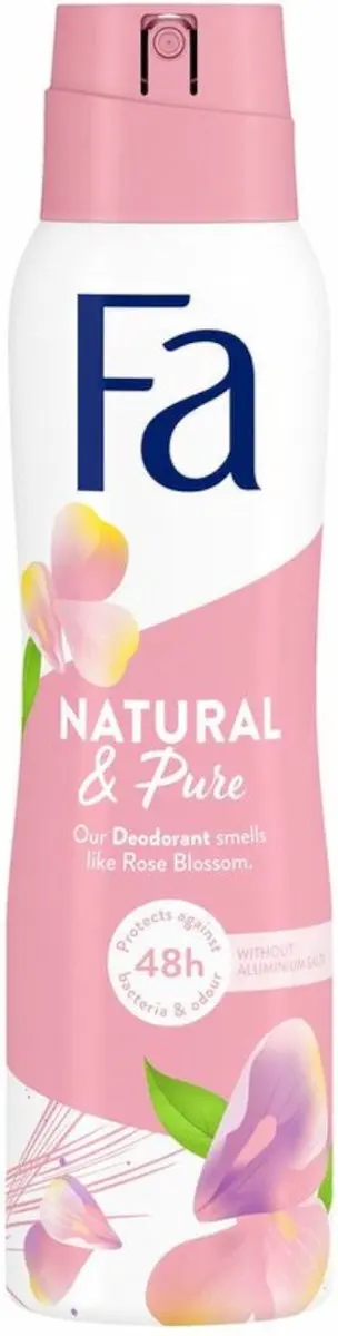 Fa Deospray Natural & Pure Rose