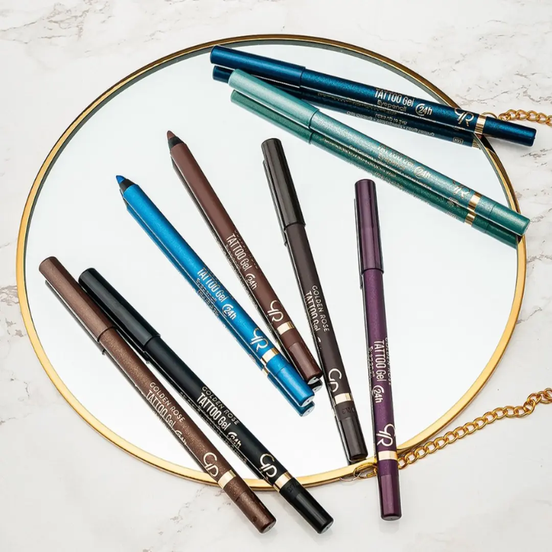 Golden Rose Tattoo Gel Eyepencil Paars
