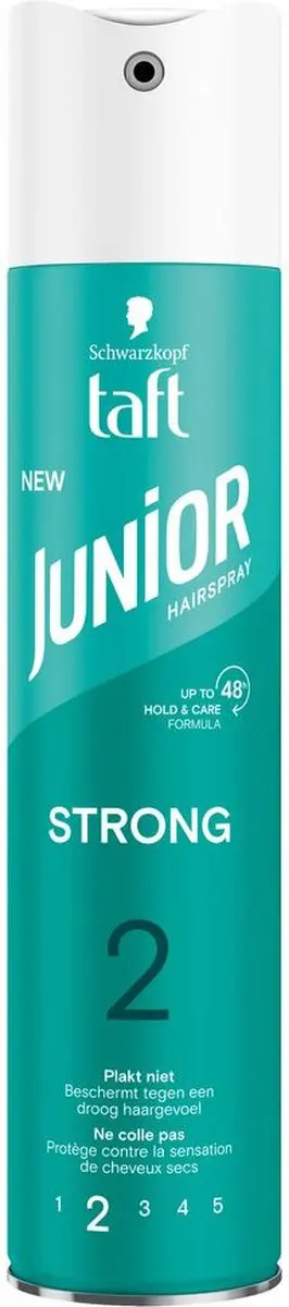Taft Junior Hairspray Strong 250ml - 6 Stuks