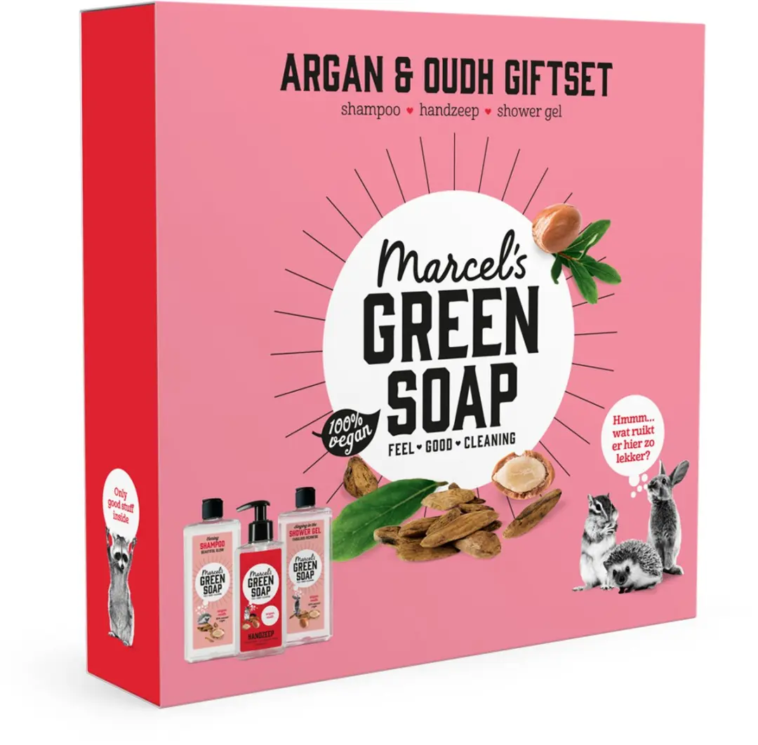 Marcel's Green Soap Geschenkset Argan & Oudh