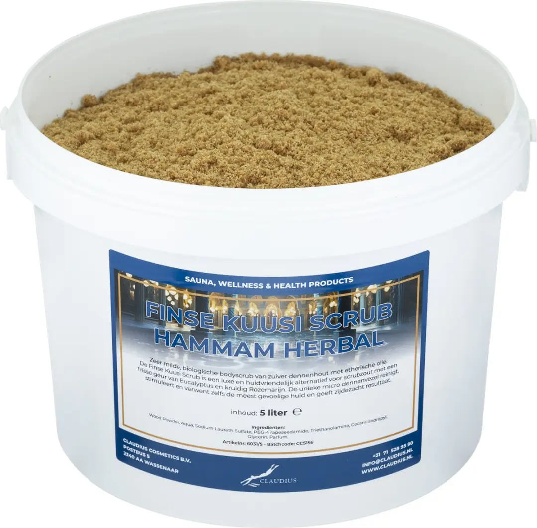 Splashbox Cosmetics Kuusi Scrub Hammam Herbal 5L