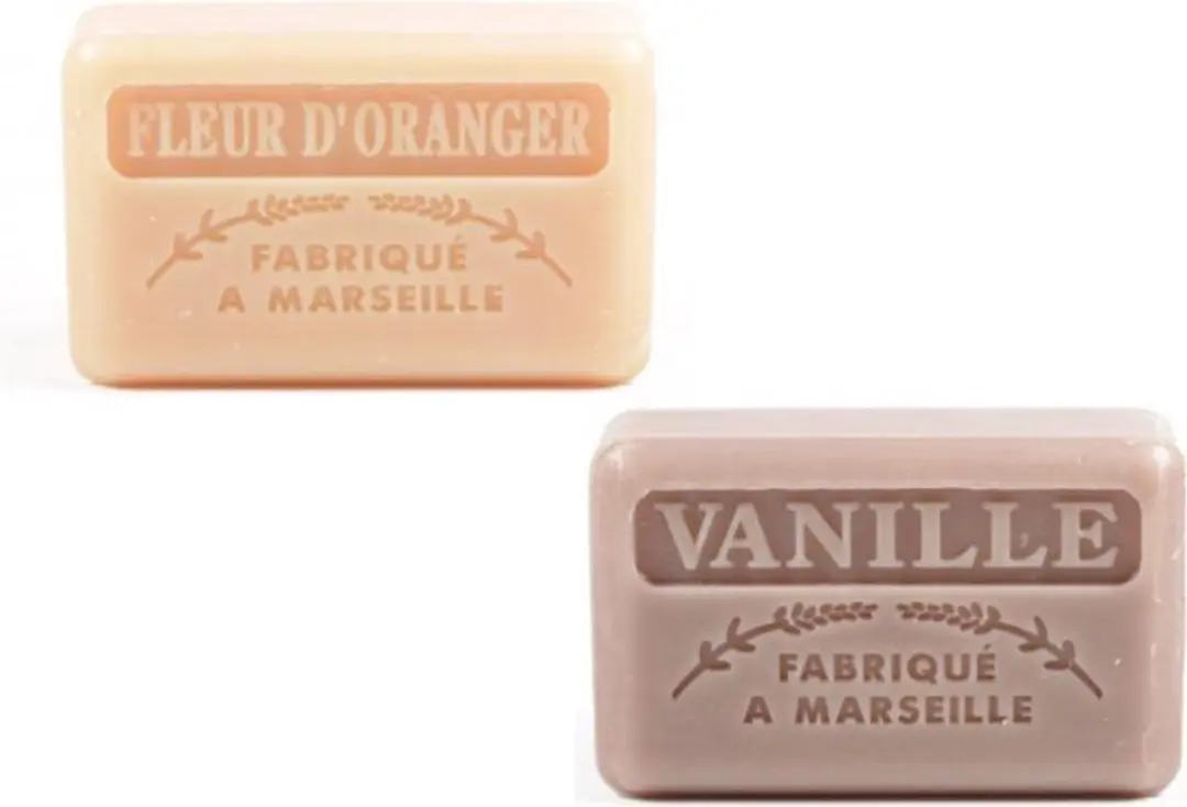 Savon de Marseille Zeepset Vanille & Sinaasappelbloesem 2x125g