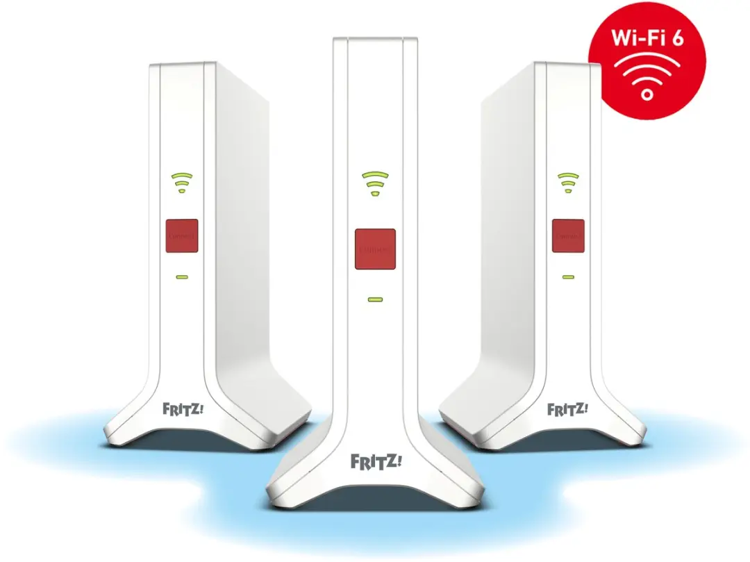 FRITZ! Mesh WiFi Set 4200 Tri-band WiFi 6 - 3 Stuks