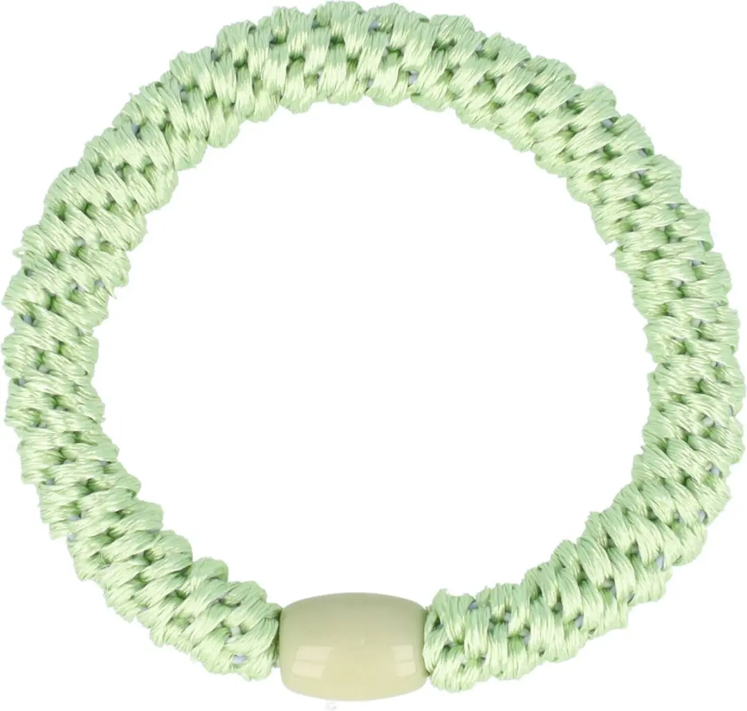 Haarsoires Haarelastieken Basic Lichtgroen - 5 Stuks