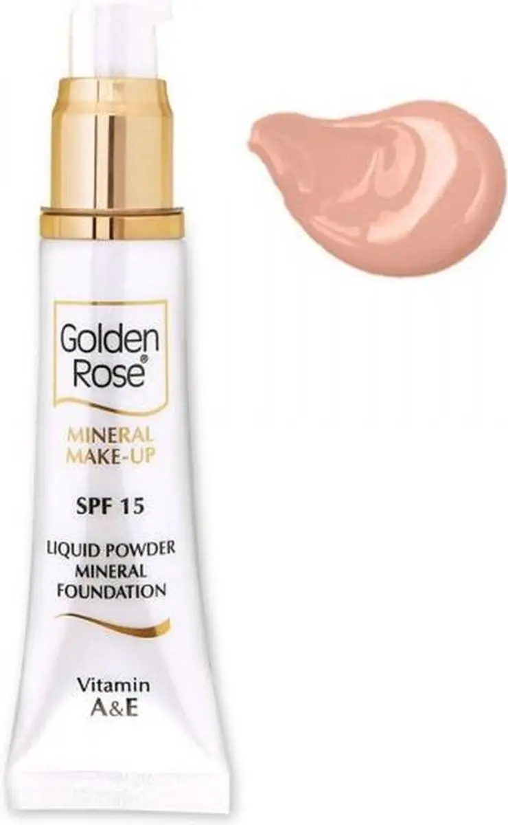 Golden Rose Mineral Liquid Foundation 9