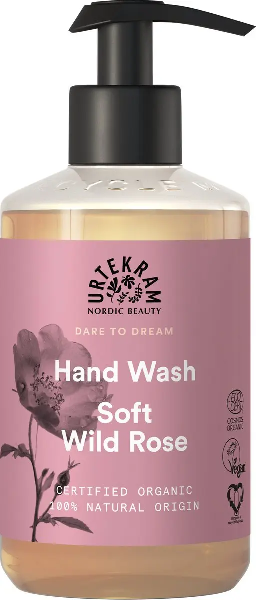 Urtekram Soft Wild Rose Vloeibare Handzeep 300ml