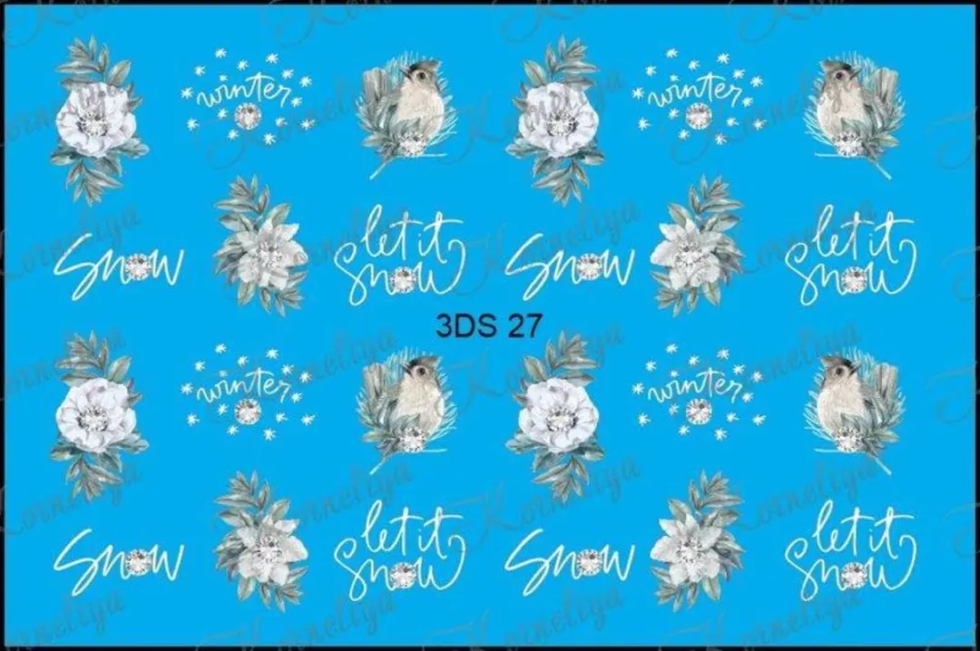 Korneliya RhineStone Decal 3DS 27
