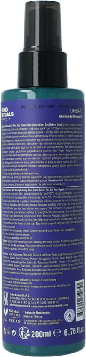 Urban Care Kind Rituals Quinoa & Amandel Tonic 200ml